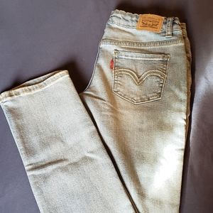 Levi's light skinny jeans